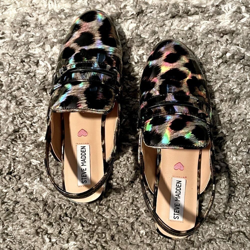 NWT Steve Madden Kids Kandi Slip-On Mule - Picture 3 of 8